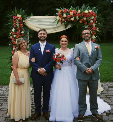 Casamento de Elisa e Adriano foi marcado por emoção e belos momentos!